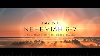 Day 270  OneYear Chronological  Daily Bible Reading Plan  NASB [upl. by Iek]