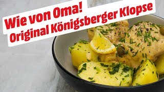 Ein echter Klassiker Königsberger Klopse • KochMit [upl. by Elbag438]