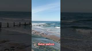 Redcar seafront 230724 seafront beach redcar teeside uk [upl. by Nyliram]