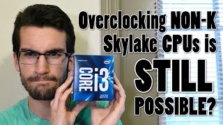 Overclocking an i3 6100 to 44GHz Tutorial [upl. by Anneis]