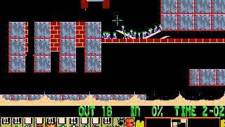 Oh No More Lemmings  Crazy Level 15 [upl. by Salesin]