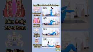 Yoga PilatesReduce Belly Fatshort reducebellyfat bellyfatloss yoga [upl. by Firestone]