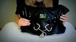 Shopping Channel PursesBags Demonstration RP Soft Spoken Soft Hands Leather Crinkling [upl. by Cibis]