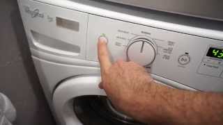 Using the Washer and Dryer Whirlpool front loading [upl. by Chanda]