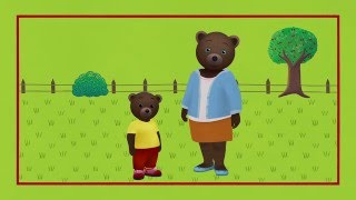 Petit Ours Brun – Comptine et devinettes pour mimer les animaux [upl. by Hsekar870]