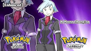 Pokémon RubySapphireEmerald  Champion Battle Theme Enhanced [upl. by Piselli112]