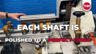 Each shaft is polished to a perfect finish [upl. by Arries479]