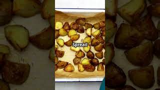 Crispy Roast Potatoes Hack 🥔🔥 recipe kitchentips cookingshorts food shorts cooking [upl. by Hines]