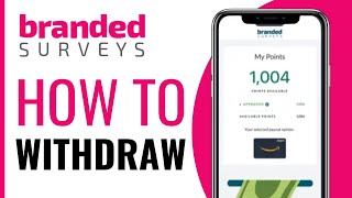 How To Withdraw From Branded Surveys  Full Guide 2024 [upl. by Arline]