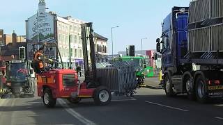 MANITOU MANITRANSIT TMT 27 S  Hiab Moffett M1 M3 forklift [upl. by Hedwig159]