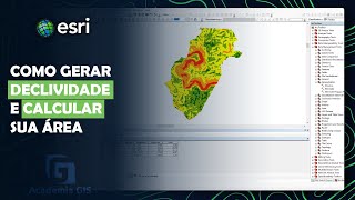 COMO GERAR DECLIVIDADE E CALCULAR SUA ÁREA [upl. by Yeblehs]