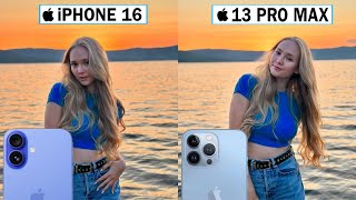 iPhone 16 Vs iPhone 13 Pro Max Camera Test Comparison [upl. by Alethea]