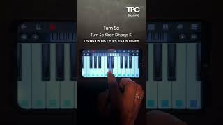 Tum Se Song Piano Tutorial  Shorts  Easy Piano Tutorial  ThePianoClass [upl. by Lauzon]