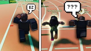 I GOT HAWKED DOWN ON ROBLOX TRACK AND FIELD INFINITE BEST SPORTS GAME ON ROBLOX [upl. by Garcon310]