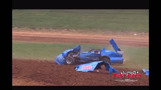 Dirt Late Model Crash Compilation Huge Hits and Wild Flips [upl. by Nonah891]