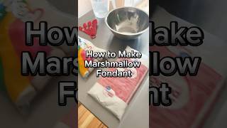 Marshmallow Fondant How to Make the Easiest Fondant [upl. by Sanjay963]