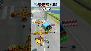 Help Me Get My Crush Attention In A Car Jump Challenge 😟🏎️ shorts beamngdrive [upl. by Krysta153]