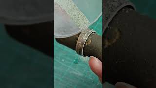 NZ Florin and Pounamu inlay coinringmaker jewelry Florin quality [upl. by Ardussi986]