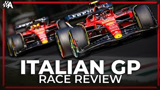 F1 2023 Italian GP Review  Sainzs Best Ever Race amp Another Max Record [upl. by Alie971]