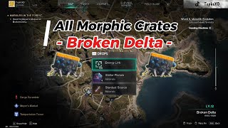 Once Human  Morphic Crate Locations  Broken Delta [upl. by Ellenohs]