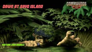 Commandos 2 OST  Dawn at savo island  829 HD [upl. by Ayim]