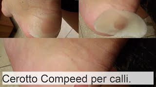 Compeed cerotto per calli umidi e secchi sui piedi [upl. by Carilyn]