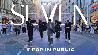 KPOP IN PUBLIC  ONE TAKE JUNGKOOK  SEVEN cover by RIZING SUN [upl. by Ulland329]