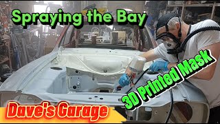 Ford Escort MK1 Restoration Project The Engine Bay gets a Final Coat of Paint [upl. by Yeliab]