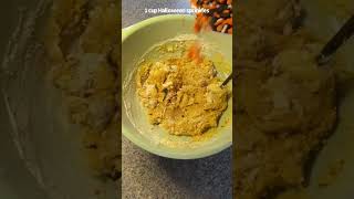 Cake Mix Halloween Peanut Butter Crinkle Cookies [upl. by Arretal312]