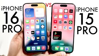 iPhone 16 Pro Vs iPhone 15 Pro Comparison Review [upl. by Otineb437]