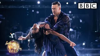 AJ Odudu and Kai Widdrington Rumba to Show Me Heaven by Maria McKee ✨ BBC Strictly 2021 [upl. by Adeirf]