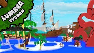 INSANE Pirate Ship Base in Lumber Tycoon 2  Roblox [upl. by Aiken]