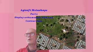 Agisoft Metashape Part 5 of 6 Display the Orthophoto and the Digital Terrain Model [upl. by Hatokad]