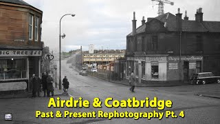 Old Photographs Airdrie Scotland  Coatbridge Part 4  Past and Present History Genealogy [upl. by Anal]