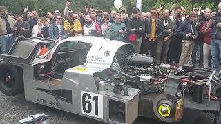 engine start and engine sound of Sauber Mercedes C9 1989  Concorso dEleganza 2023 [upl. by Carpio]