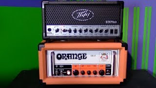 GUITAR TONE  Peavey 6505 MH vs Orange OR15 [upl. by Rannug]