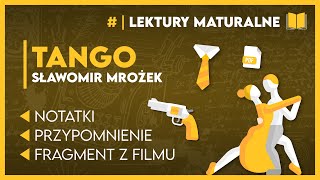 Streszczenie z grubsza TANGO 📖  Wycinek z pełnego filmu ✂️  Lektury Maturalne 2025 [upl. by Camellia268]