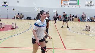 QATAR BADMINTON  08 November 2024  Maya amp Joven vs Albert amp Ralph [upl. by Annissa]