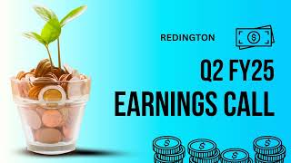 Redington Earnings Call  Q2 FY25 [upl. by Yelrebmik]