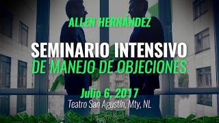 SEMINARIO INTENSIVO DE MANEJO DE OBJECIONES KEYNOTE [upl. by Afatsum576]