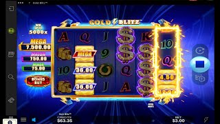 Gold Blitz Jackpot Slot slots casino onlineslots foryou slot lasvegas trending [upl. by Grube]