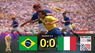 1994 World Cup Final Brazil vs Italy [upl. by Javier]