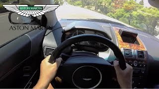 Aston Martin DB9 2005 POV Drive amp Start Up 450HP 60Liter V12  Coolest Car Ever YouDrive [upl. by Devinne]