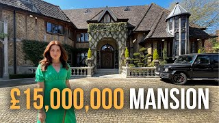 Inside a Luxury £15 Million Mansion in an Exclusive Hertfordshire Address  Property Tour [upl. by Heaps]