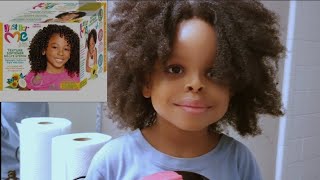 How to use JUST FOR ME Kids Hair Texture Softener  Hair care Routine [upl. by Calise43]