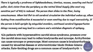 Syncope amp Presyncope [upl. by Yadsendew]