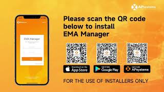 For installers Using the APsystems EMA Manager App to commission a system [upl. by Pubilis]