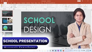 how to make school presentation in PowerPoint [upl. by Ydner628]