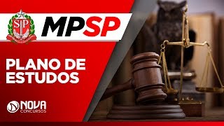 Concurso MPSP 2019 Como criar um Plano de Estudos [upl. by Eletnahs]