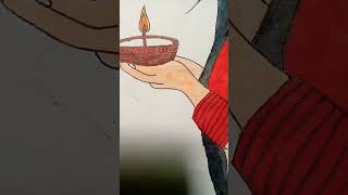 Diwali ki drawing [upl. by Leicester]